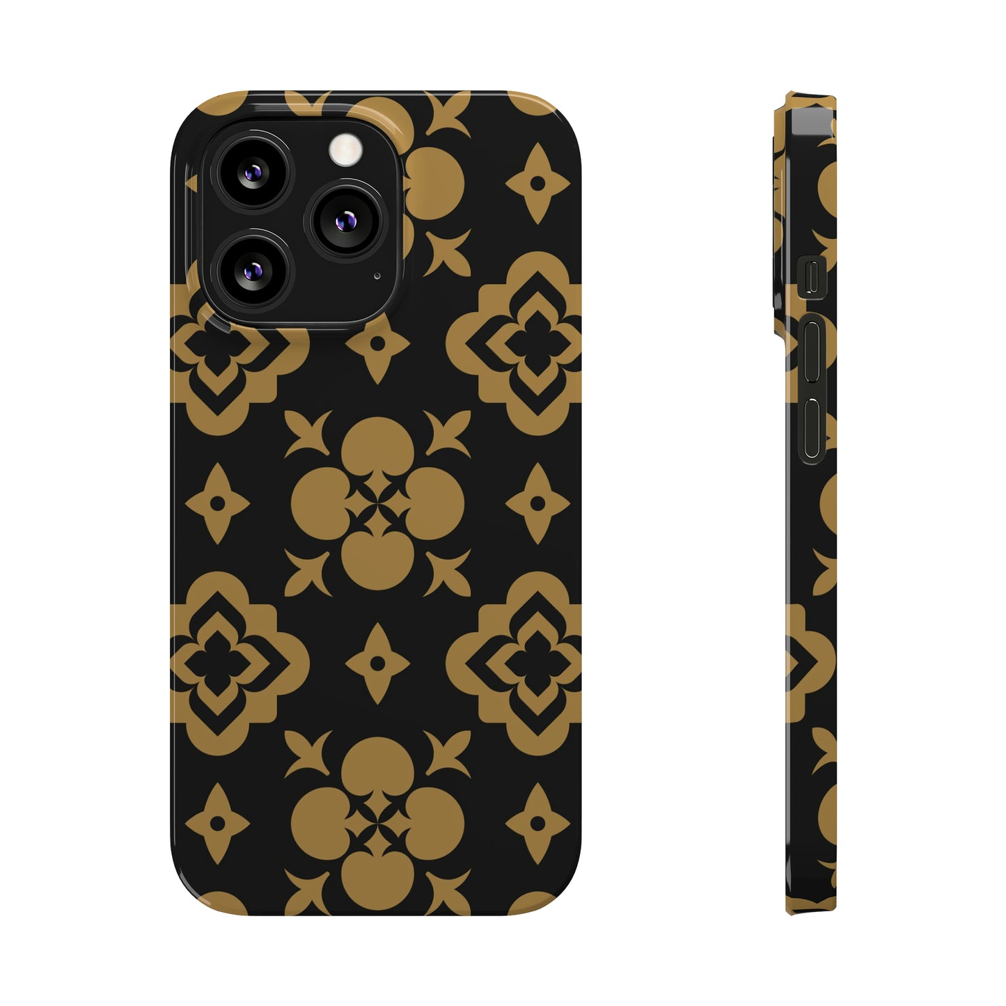 Geometric luxury iPhone case