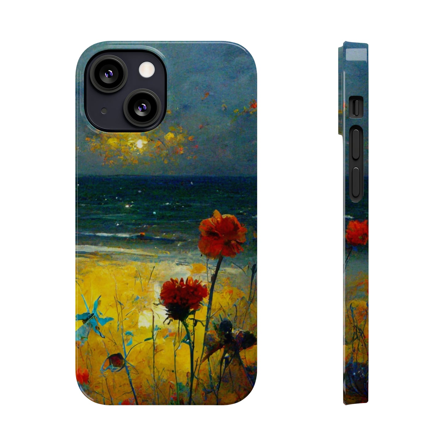 Van Gogh sky Flower  iPhone case