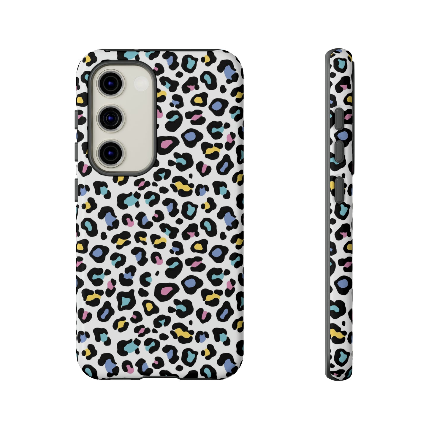 White leopard Samsung case