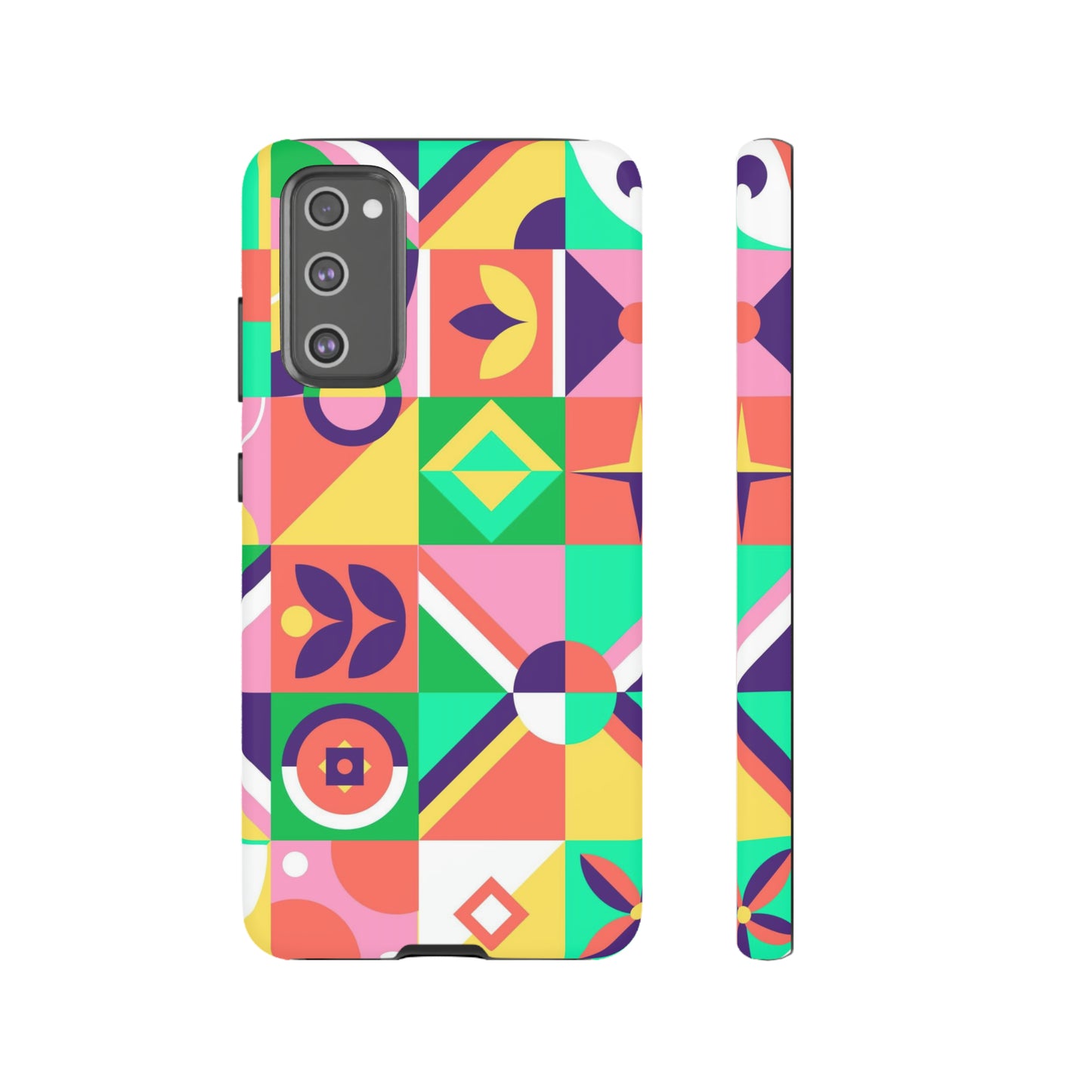 Geometric color Samsung case