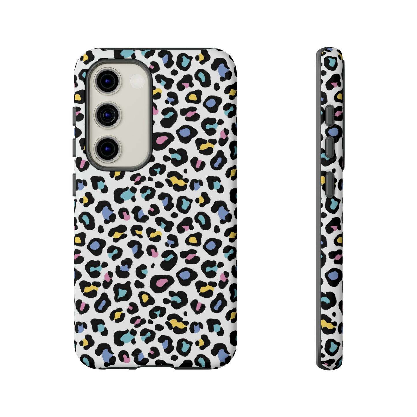 White leopard Samsung case