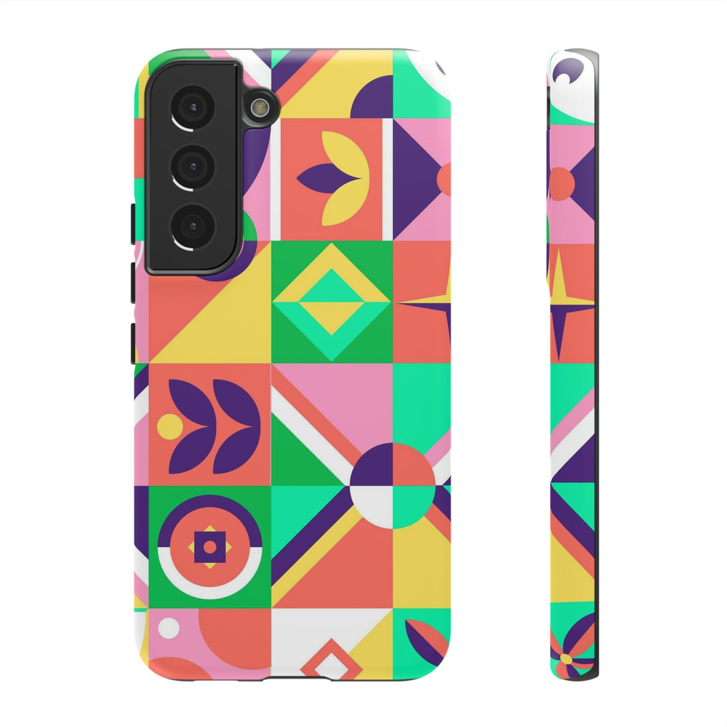 Geometric color Samsung case