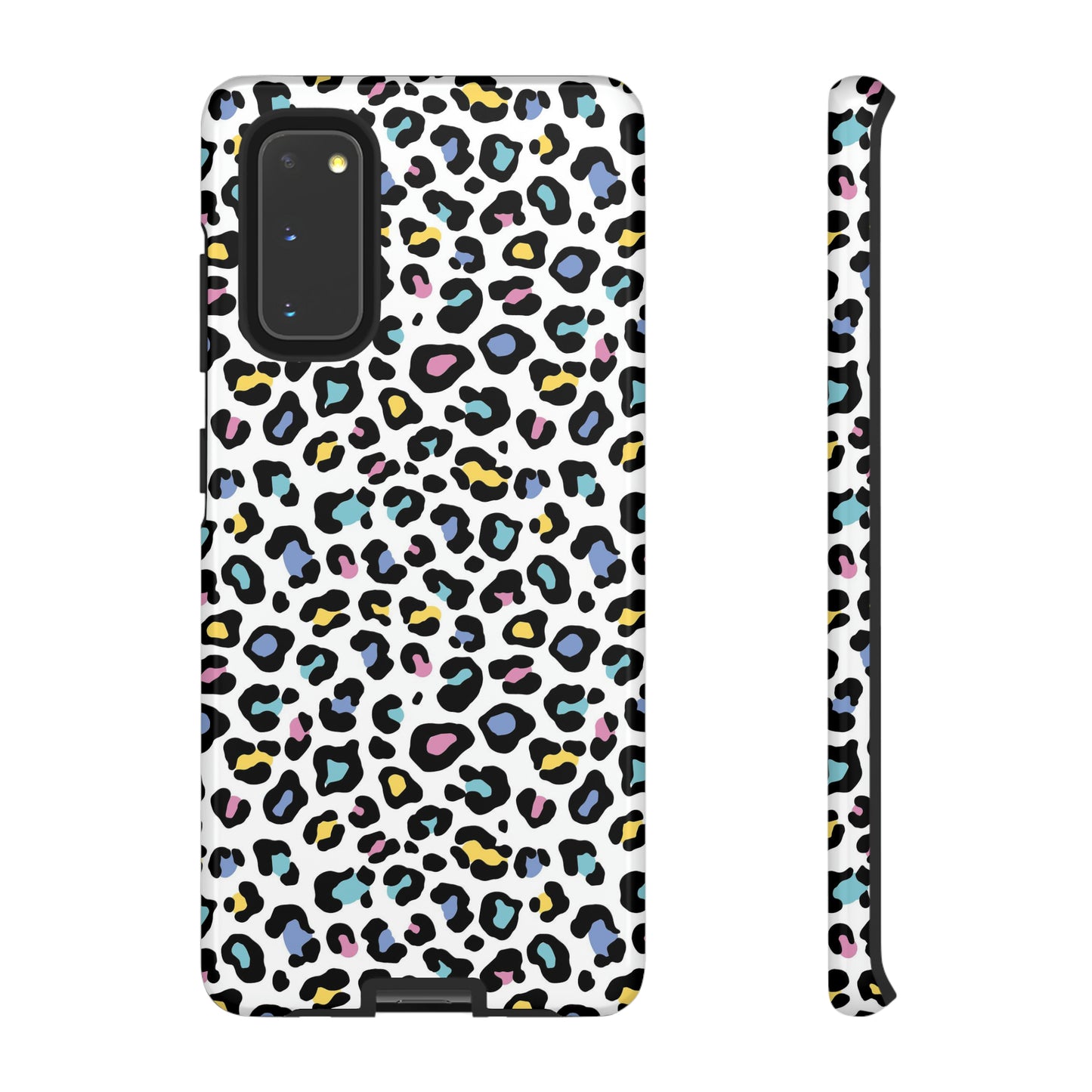 White leopard Samsung case