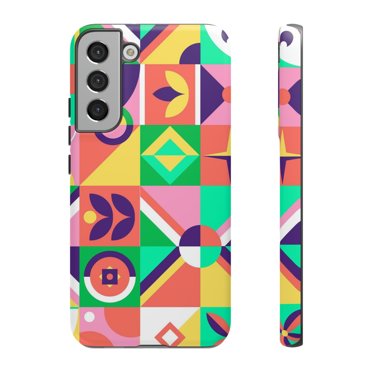 Geometric color Samsung case