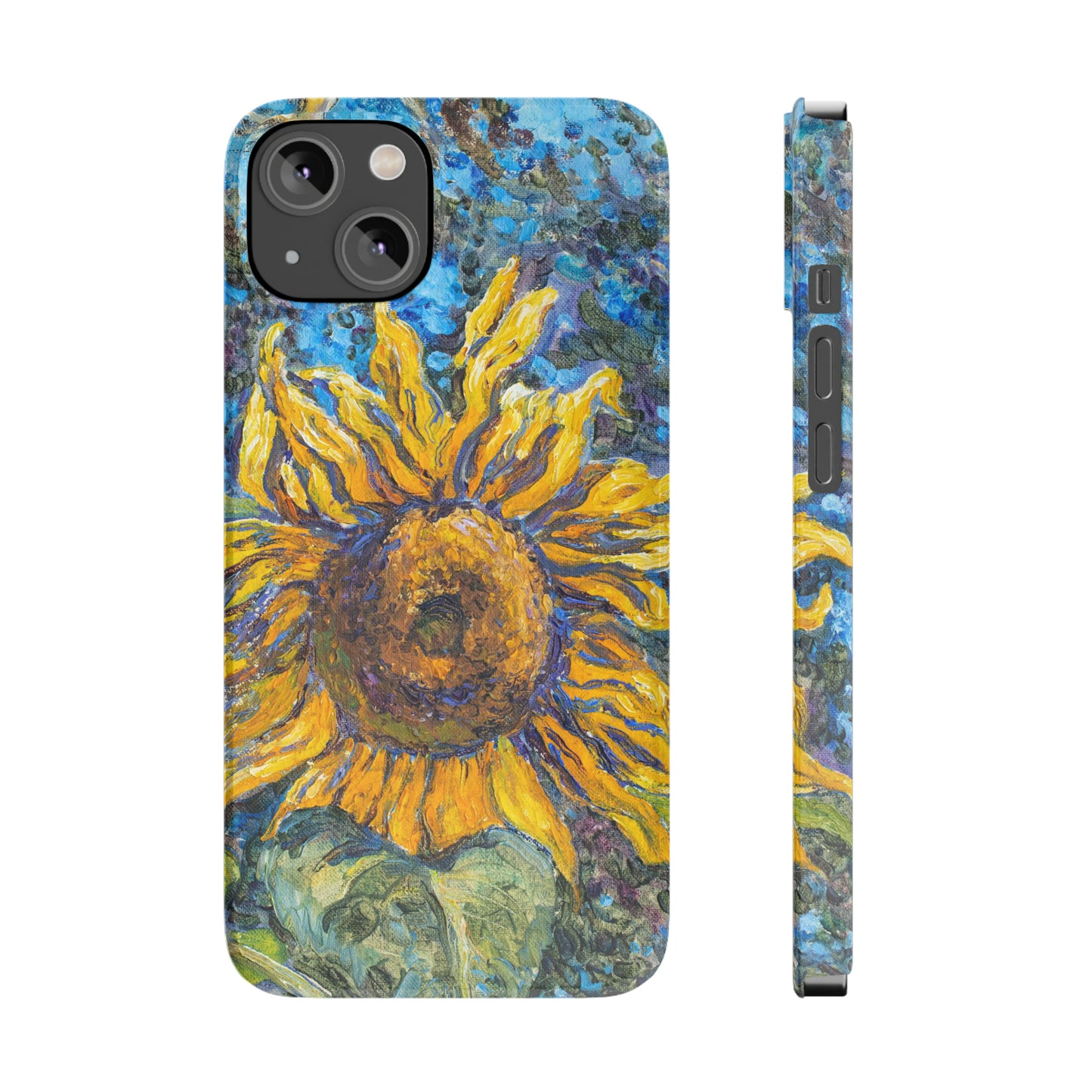 Van Gogh flower iPhone case