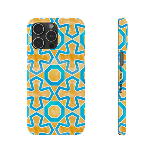 Geometric Water iPhone case