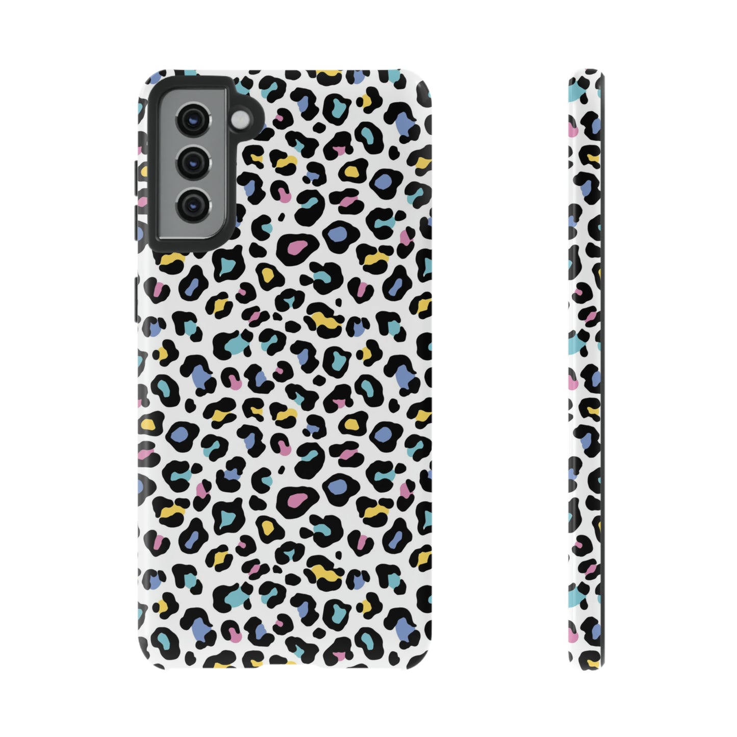 White leopard Samsung case