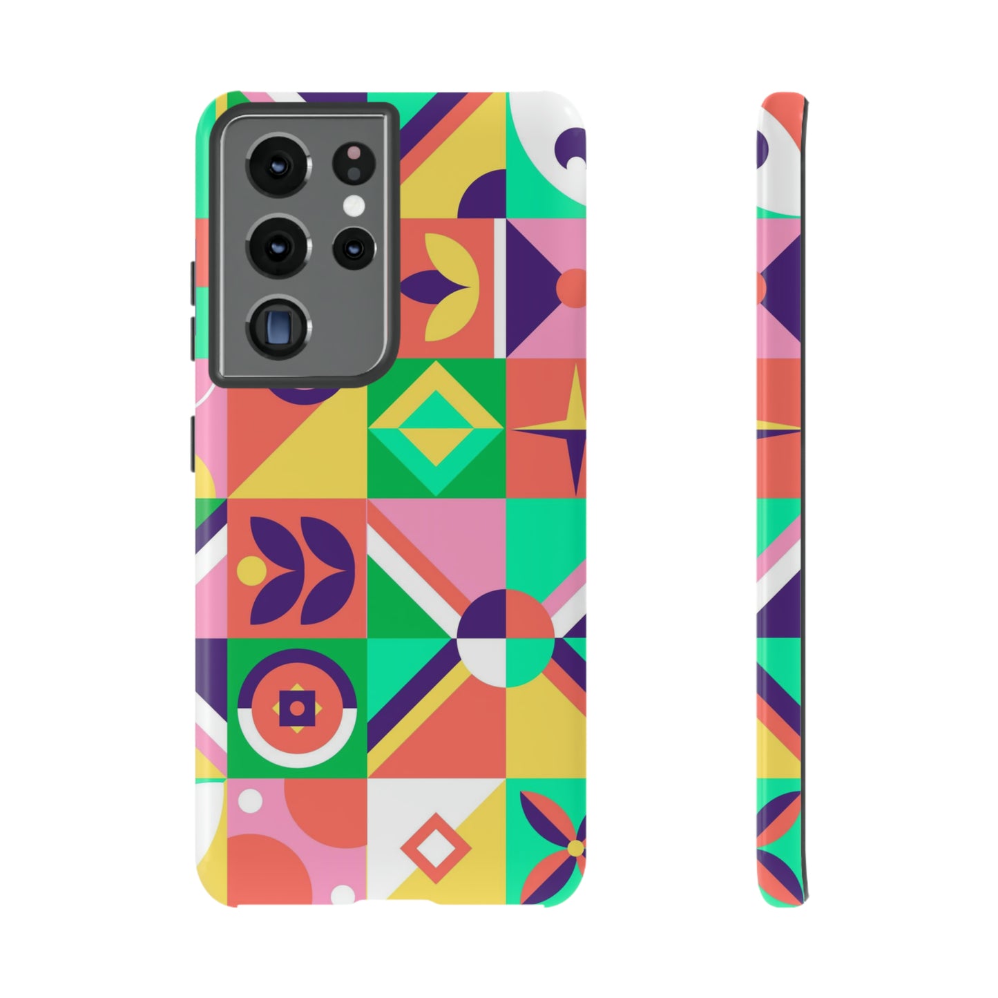 Geometric color Samsung case