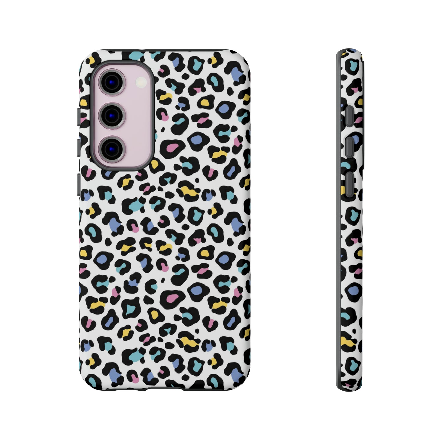 White leopard Samsung case