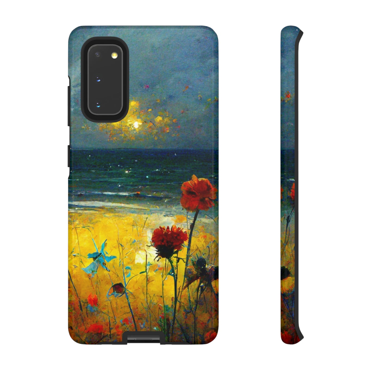 Van Gogh sky Flower Samsung case