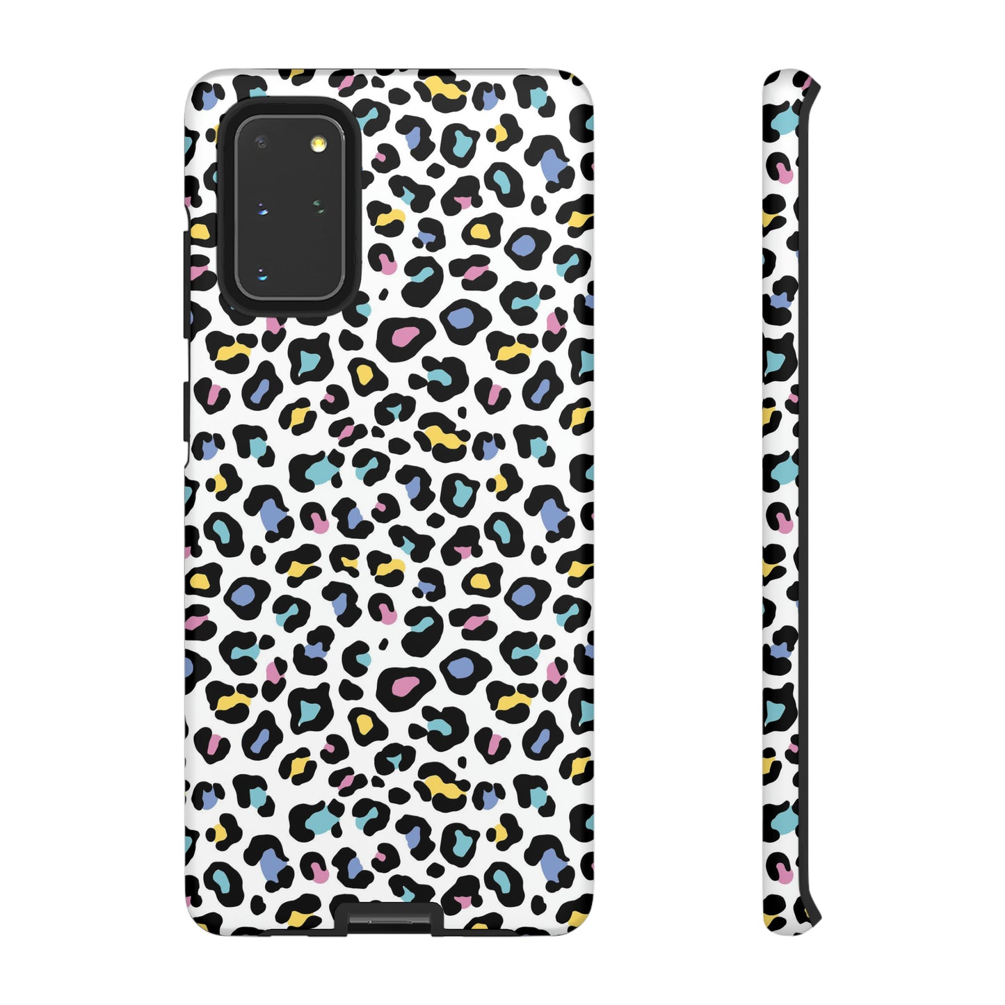 White leopard Samsung case