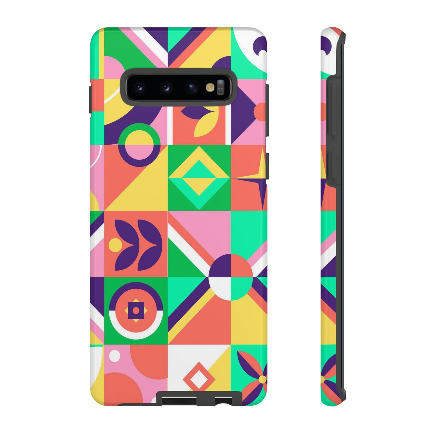 Geometric color Samsung case