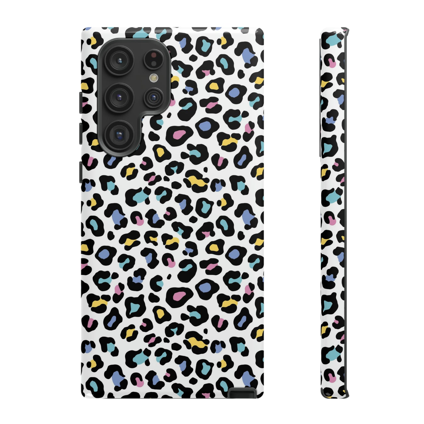 White leopard Samsung case