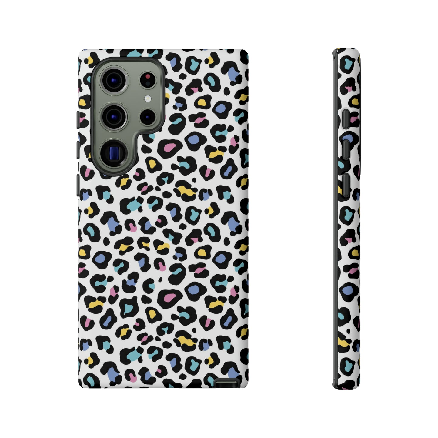 White leopard Samsung case