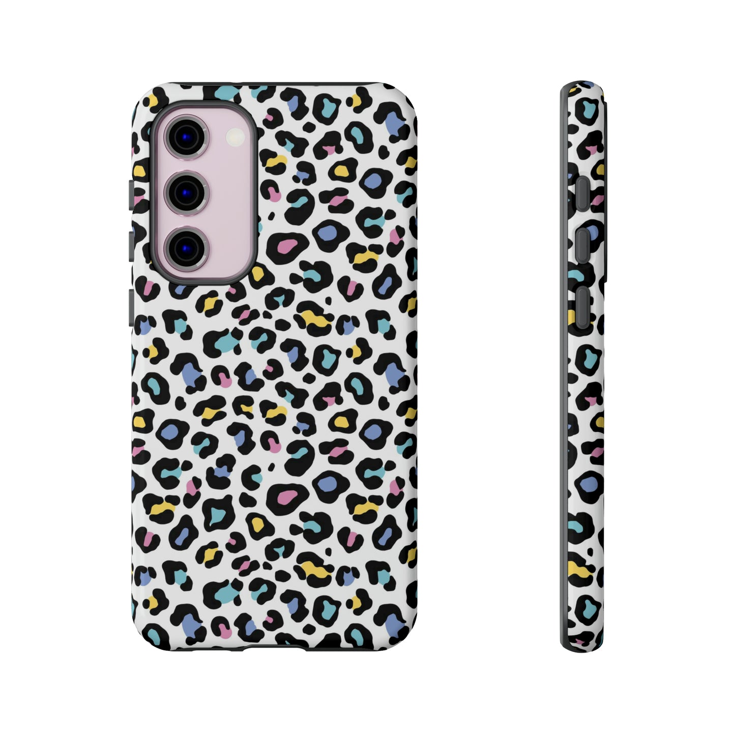 White leopard Samsung case