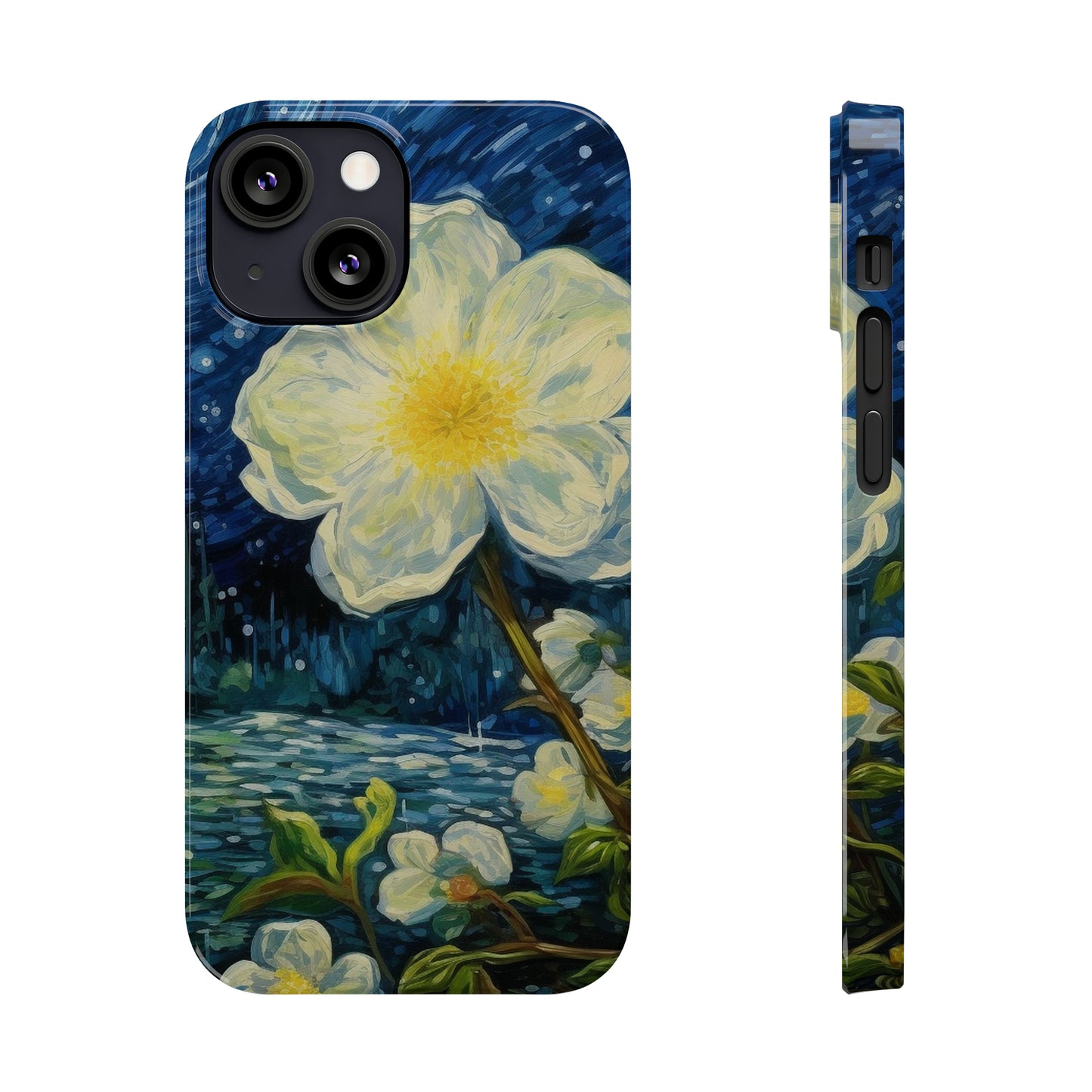 Van Gogh flower garden iPhone case