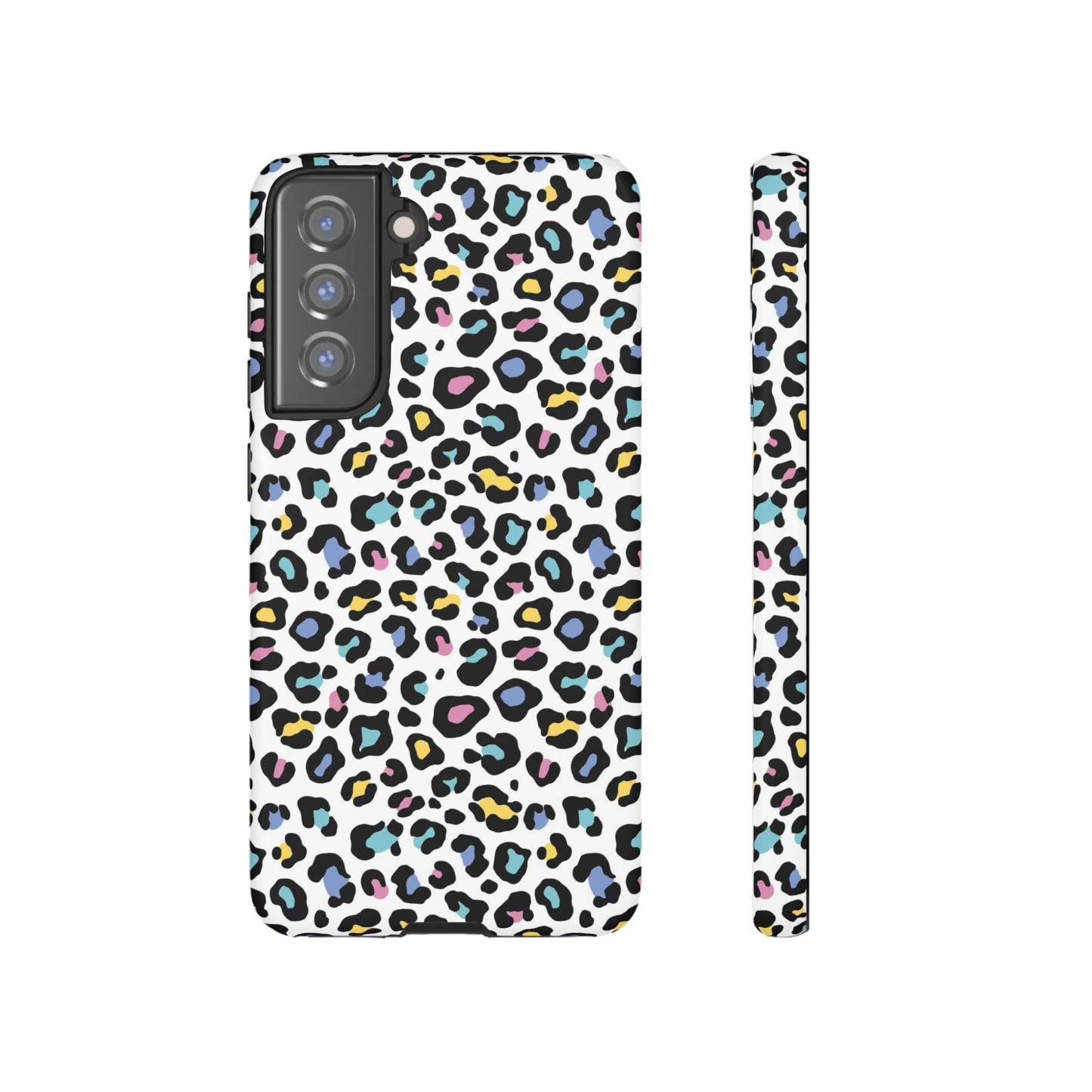 White leopard Samsung case