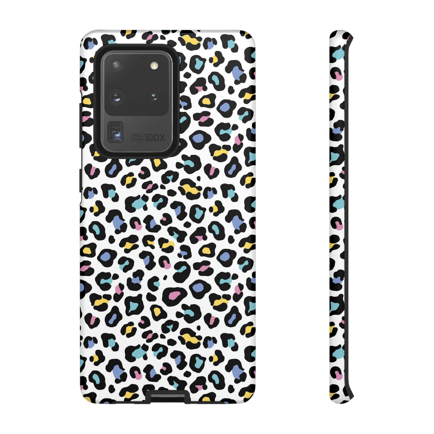 White leopard Samsung case