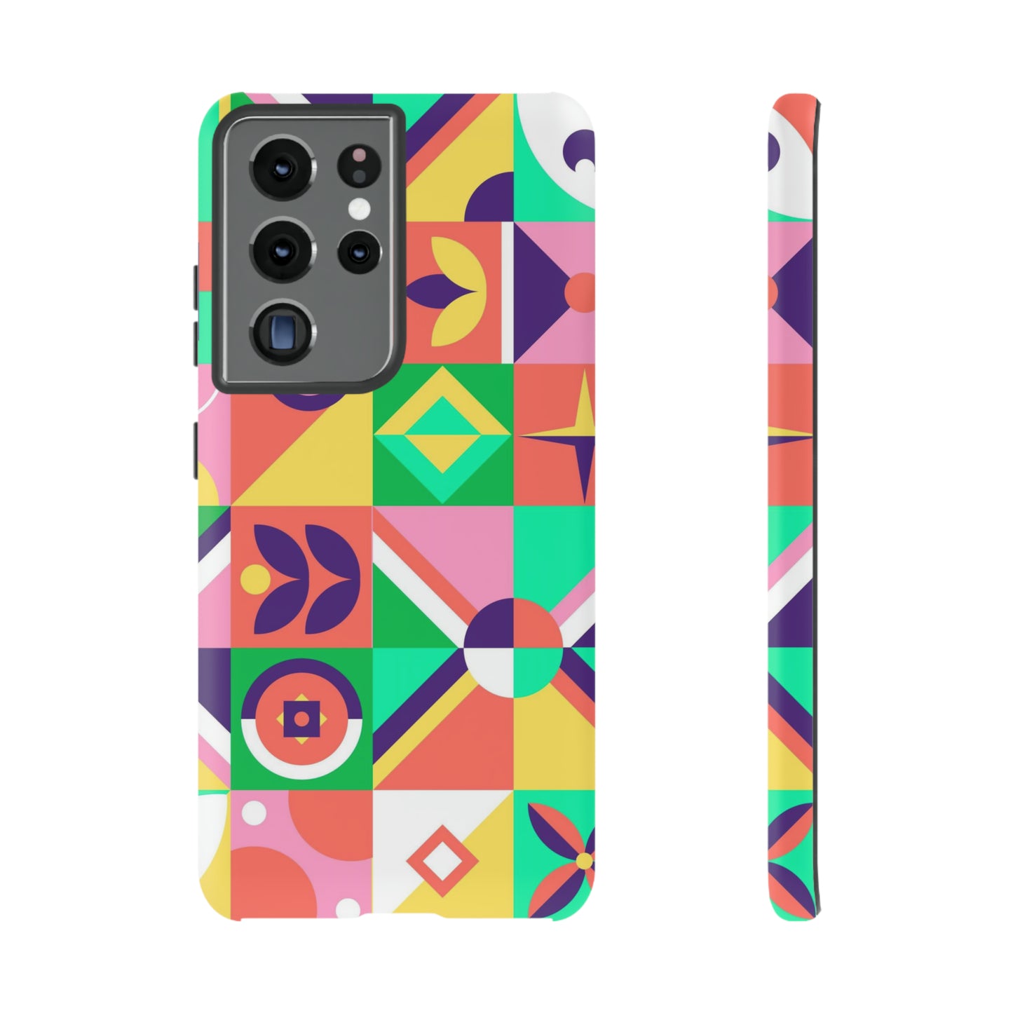 Geometric color Samsung case
